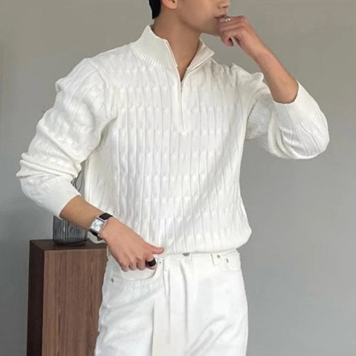 Half Zip Sweater - Fayymont Co