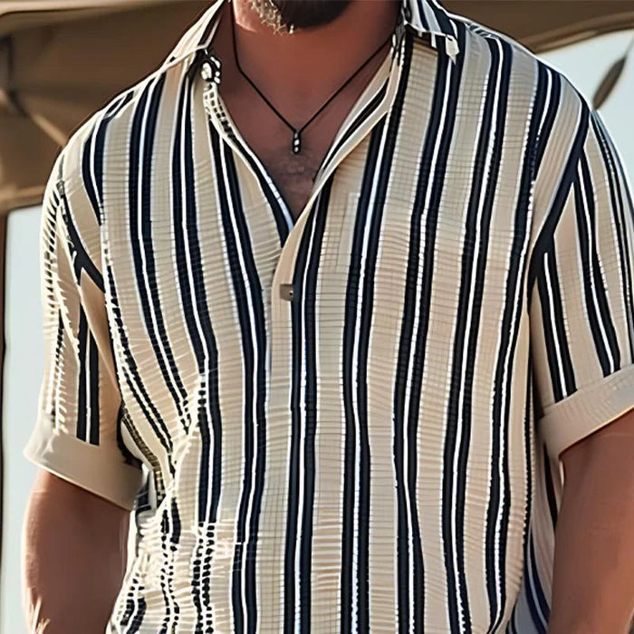 Levino - Old Money Striped Shirt