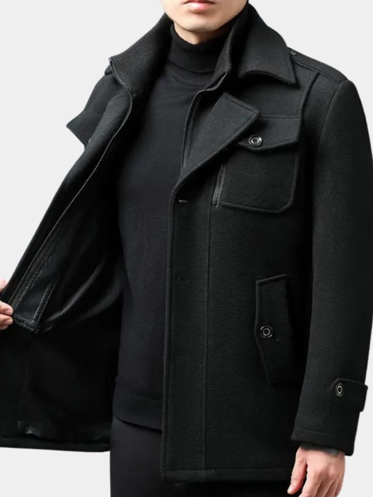 Old Money Two-Piece Winter Coat