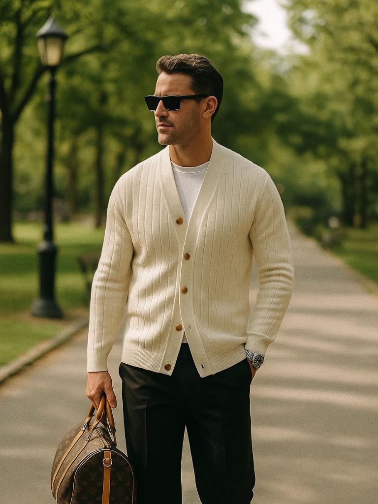 Knit Casual Cardigan - Fayymont Co
