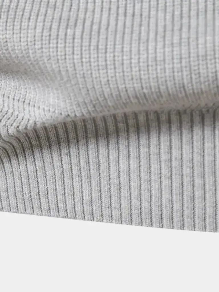 Elegant Quarter Zip Sweater - Fayymont Co