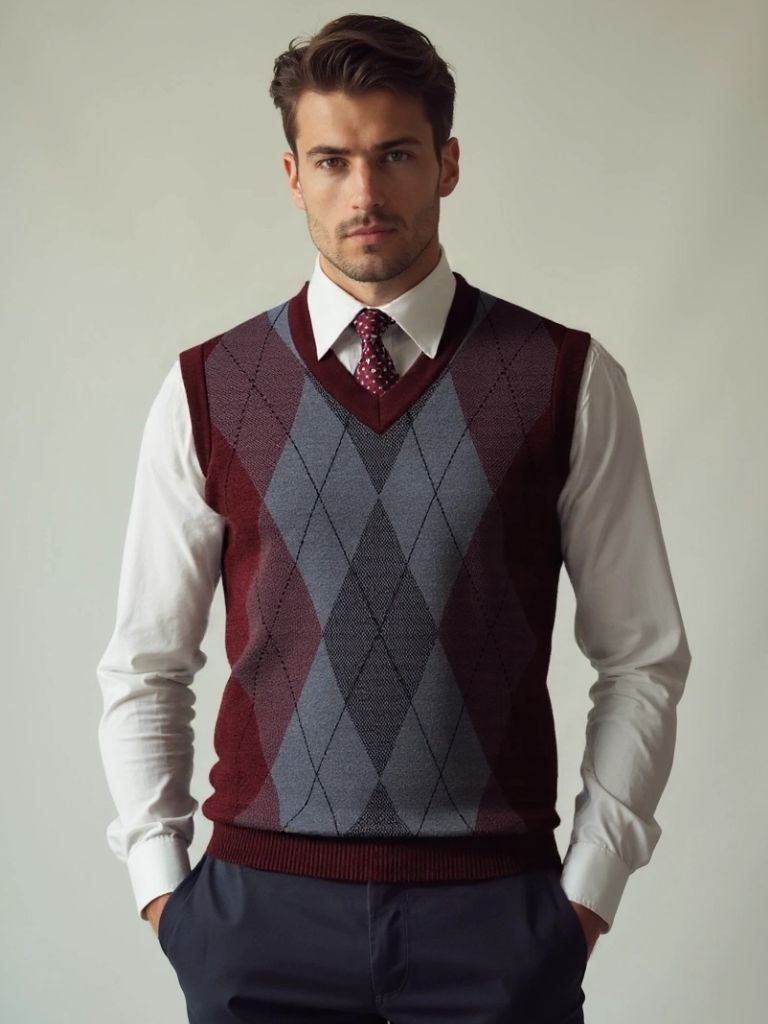 Academic Essential Knit Vest - Fayymont Co