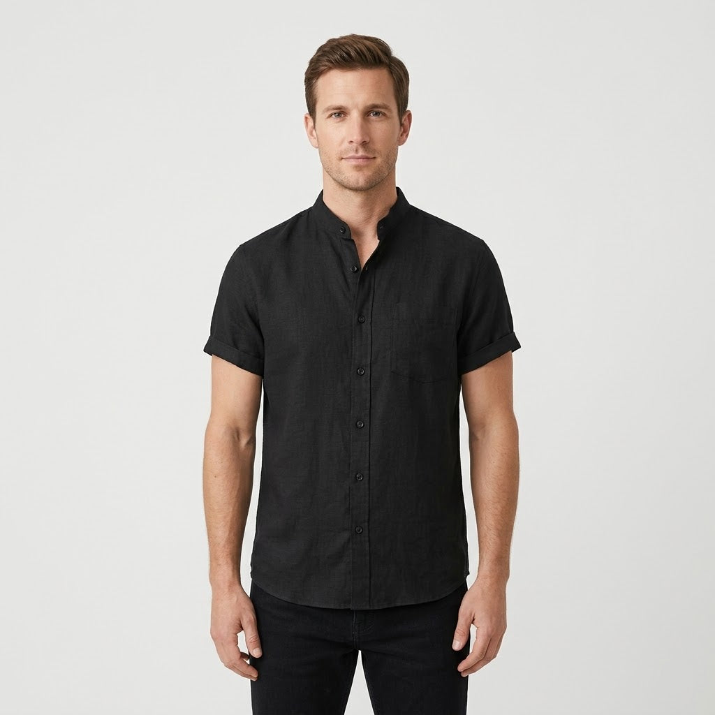 Men's Linen Shirt Casual Style